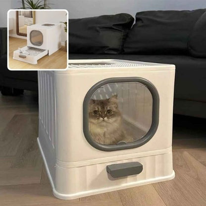 Bac à Litière Chat - CleanTop™ - Besoin de chat