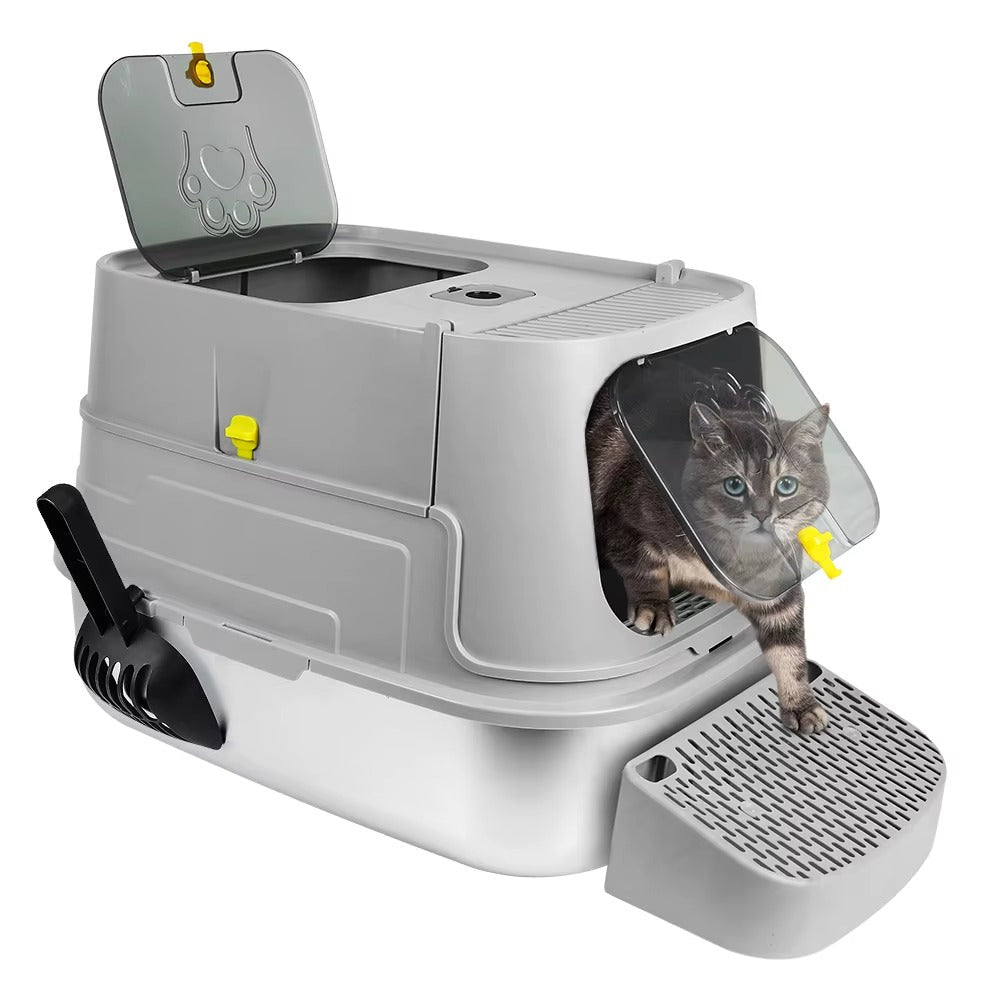 Bac à Litière Chat - LuxInox™ - Besoin de chat