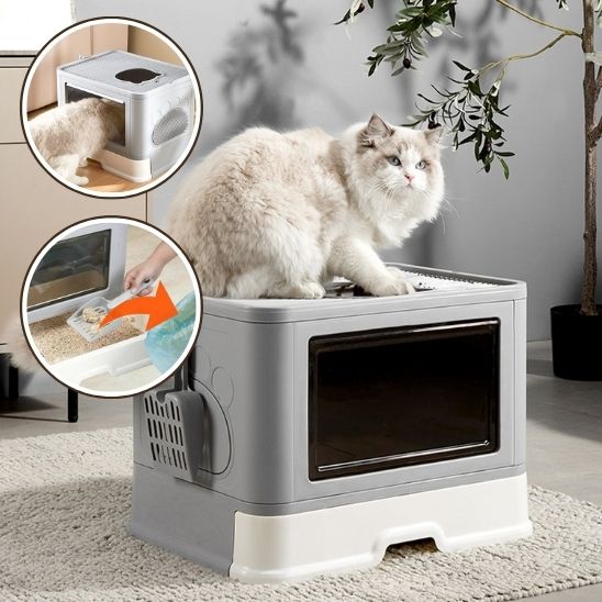 Bac à Litière Chat - PremiumConfort - Besoin de chat