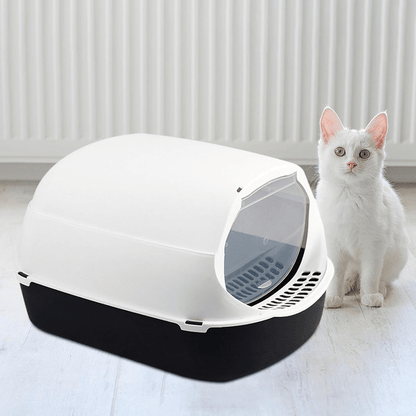 Bac à Litière Chat - SandboxCats™ - Noir - Besoin de chat