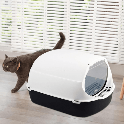 Bac à Litière Chat - SandboxCats™ - Noir - Besoin de chat