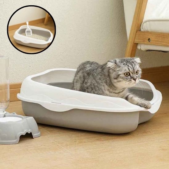 Bac à Litière Chat - SimpleBox™ - Besoin de chat