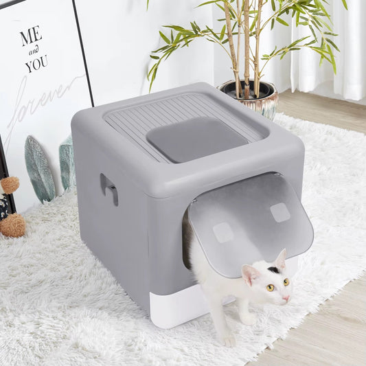 Bac à Litière Chat - SquareSandbox™ - Besoin de chat