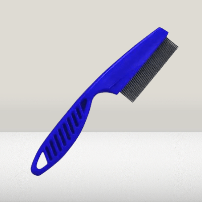Brosse Chat - CatSheddingHairComb™ - Bleu - Besoin de chat