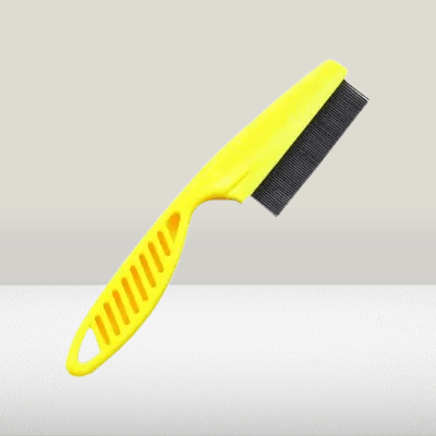 Brosse Chat - CatSheddingHairComb™ - Jaune - Besoin de chat
