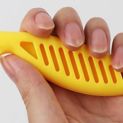 Brosse Chat - CatSheddingHairComb™ - Jaune - Besoin de chat
