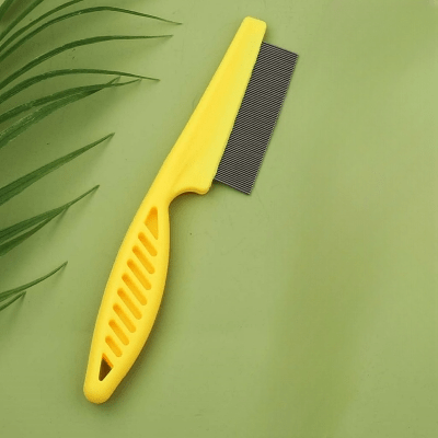 Brosse Chat - CatSheddingHairComb™ - Jaune - Besoin de chat