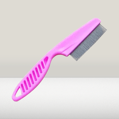 Brosse Chat - CatSheddingHairComb™ - Rose - Besoin de chat